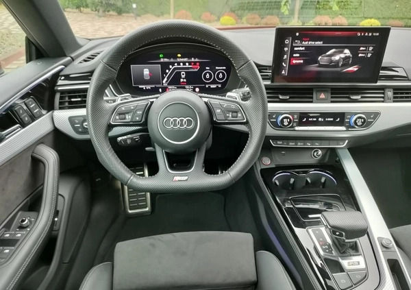 Audi RS5 cena 329900 przebieg: 16000, rok produkcji 2020 z Miastko małe 781